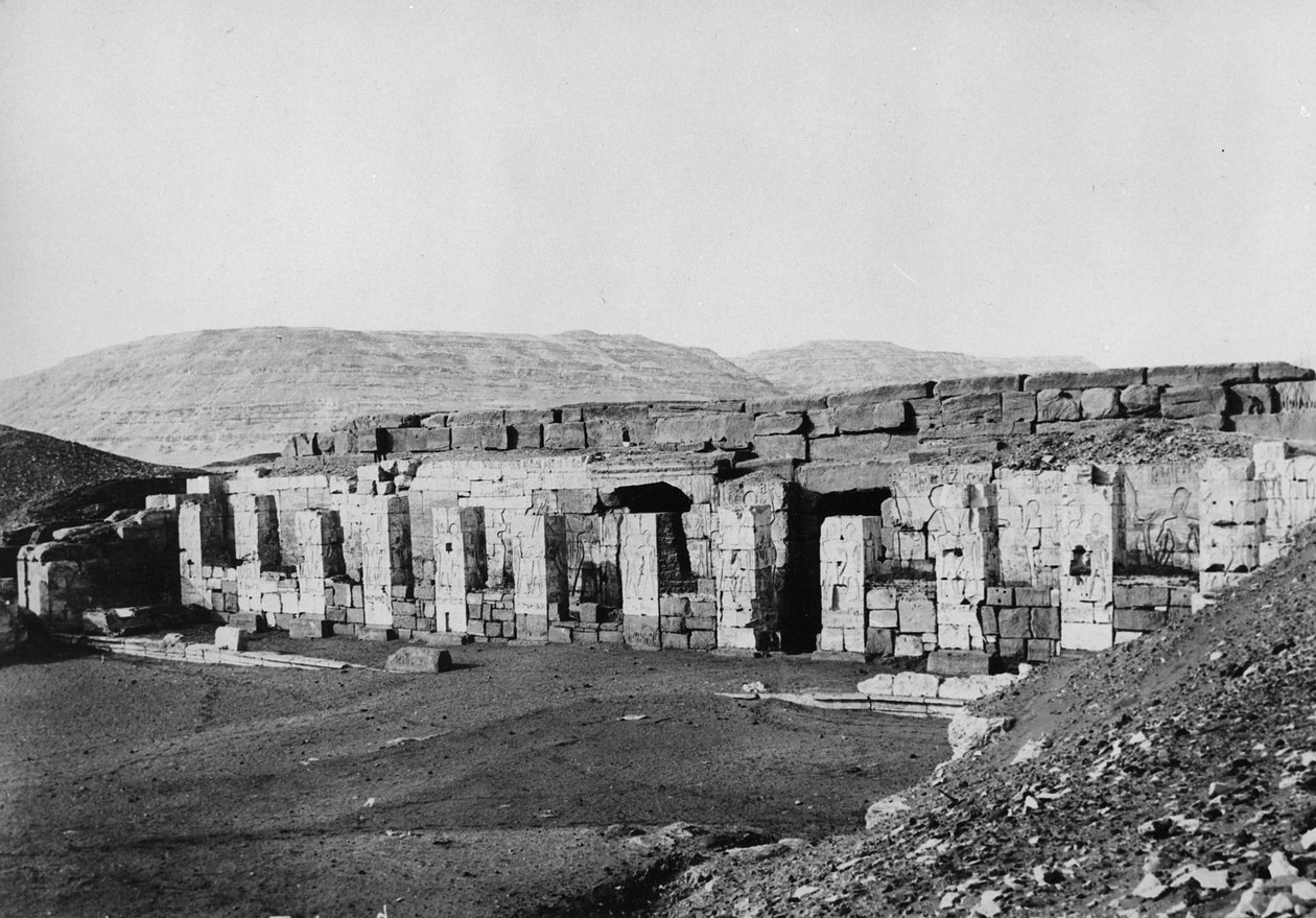 De Tempel van Seti I door English Photographer