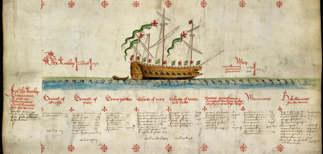 (4e schip op rol) 