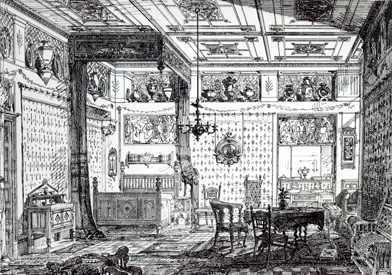 Een slaapkamer, uit 