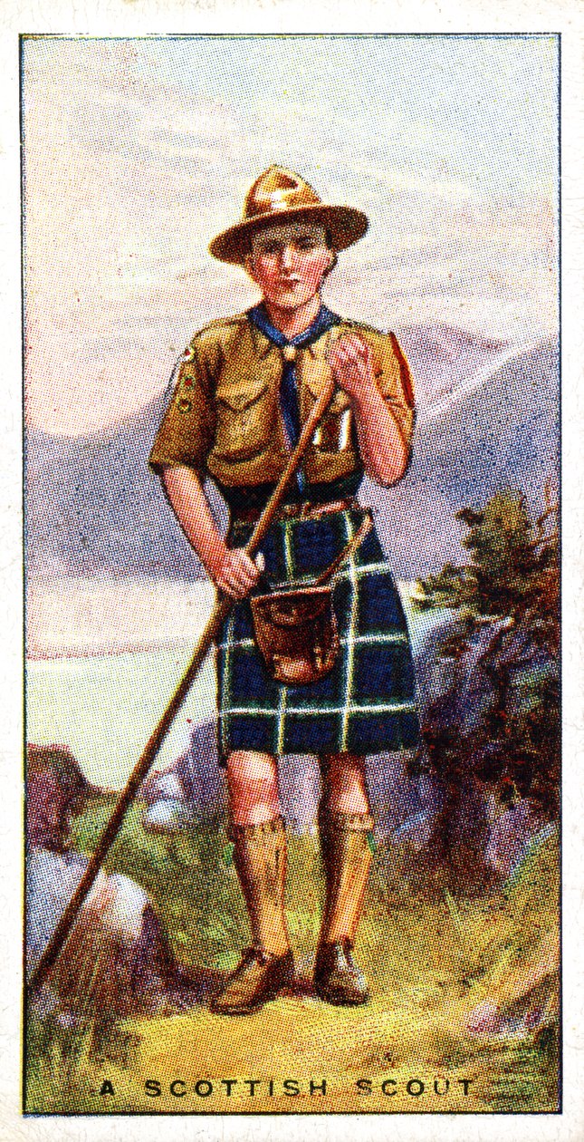 Een Schotse Scout, 1929 door English School
