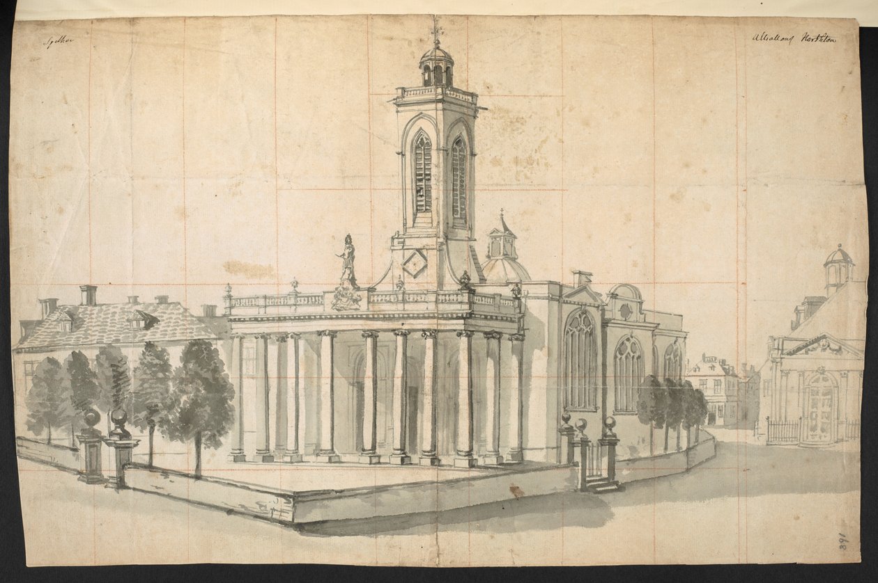Een gebouw in Northampton, uit de 