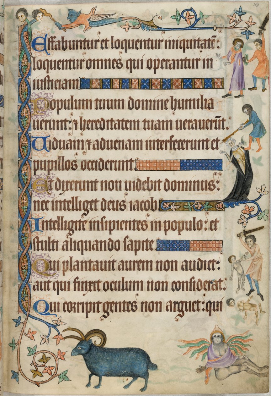 Psalm 93, scènes van moord, uit 
