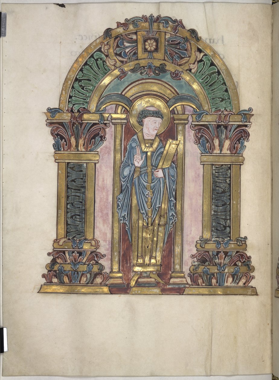 St. Swithun, Benedictional van St. Aethelwold, 971-984 door English School