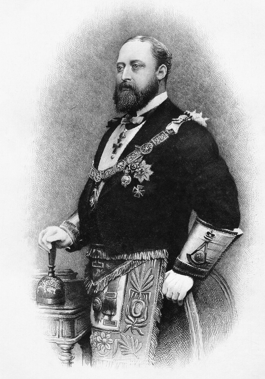 Albert Edward, Prins van Wales, uit 