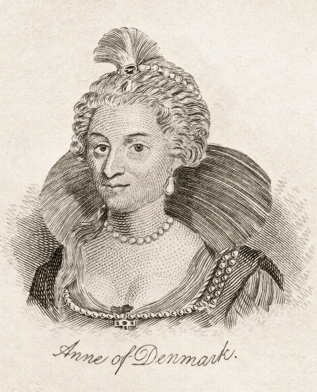 Anna van Denemarken, uit 