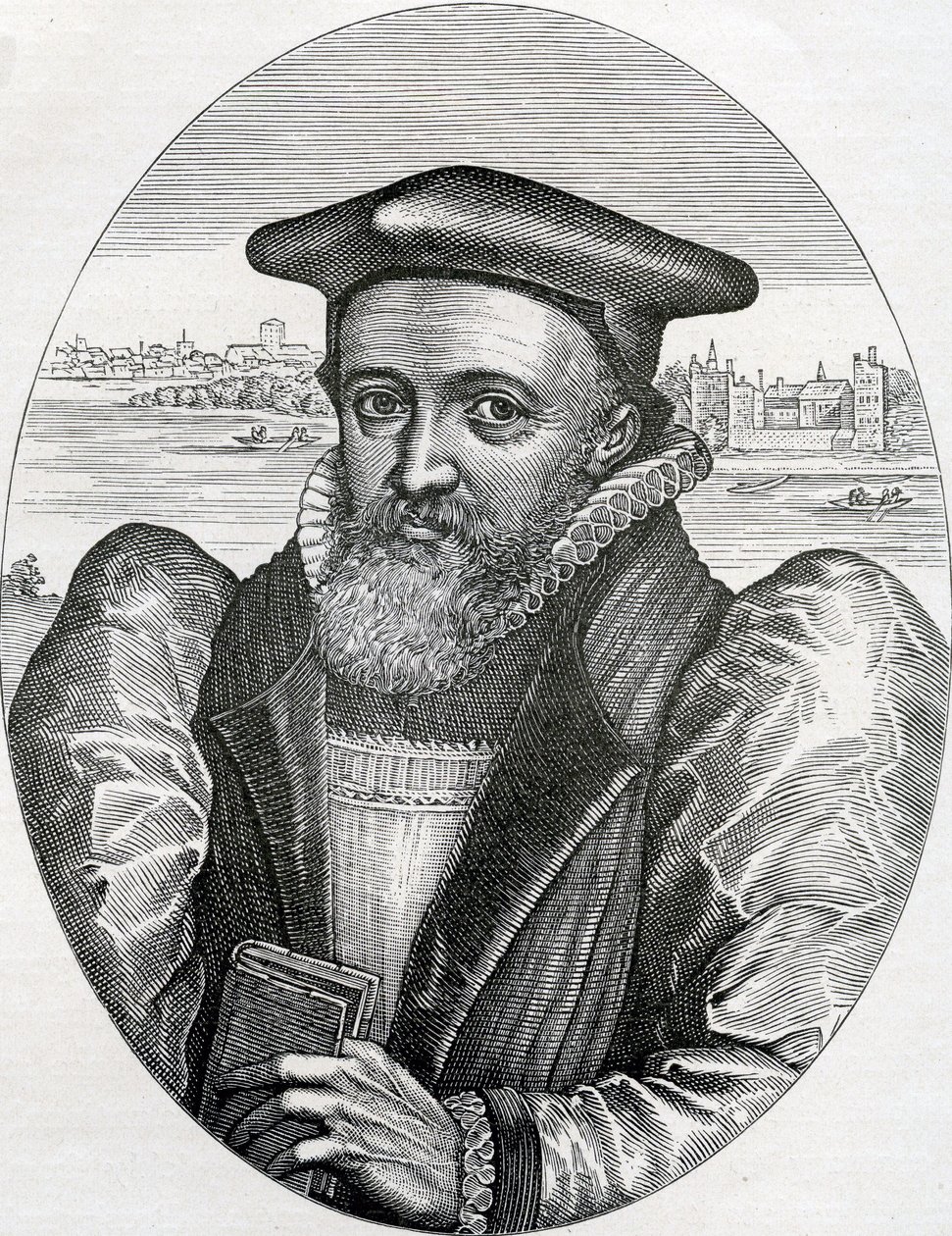 Aartsbisschop Abbot na Simon Pass uit Geschiedenis van het Britse Volk door English School