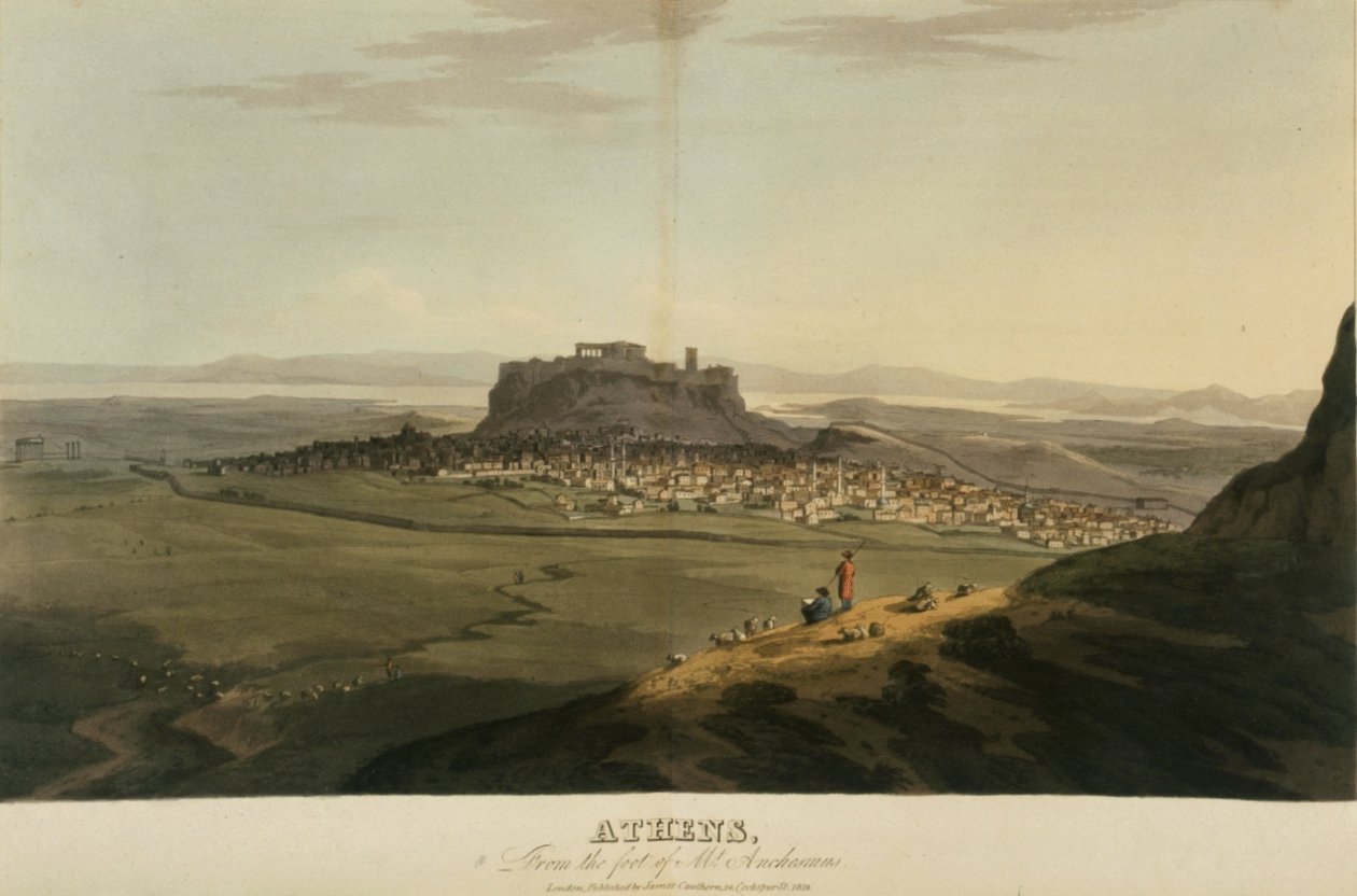 Athene, illustratie uit 