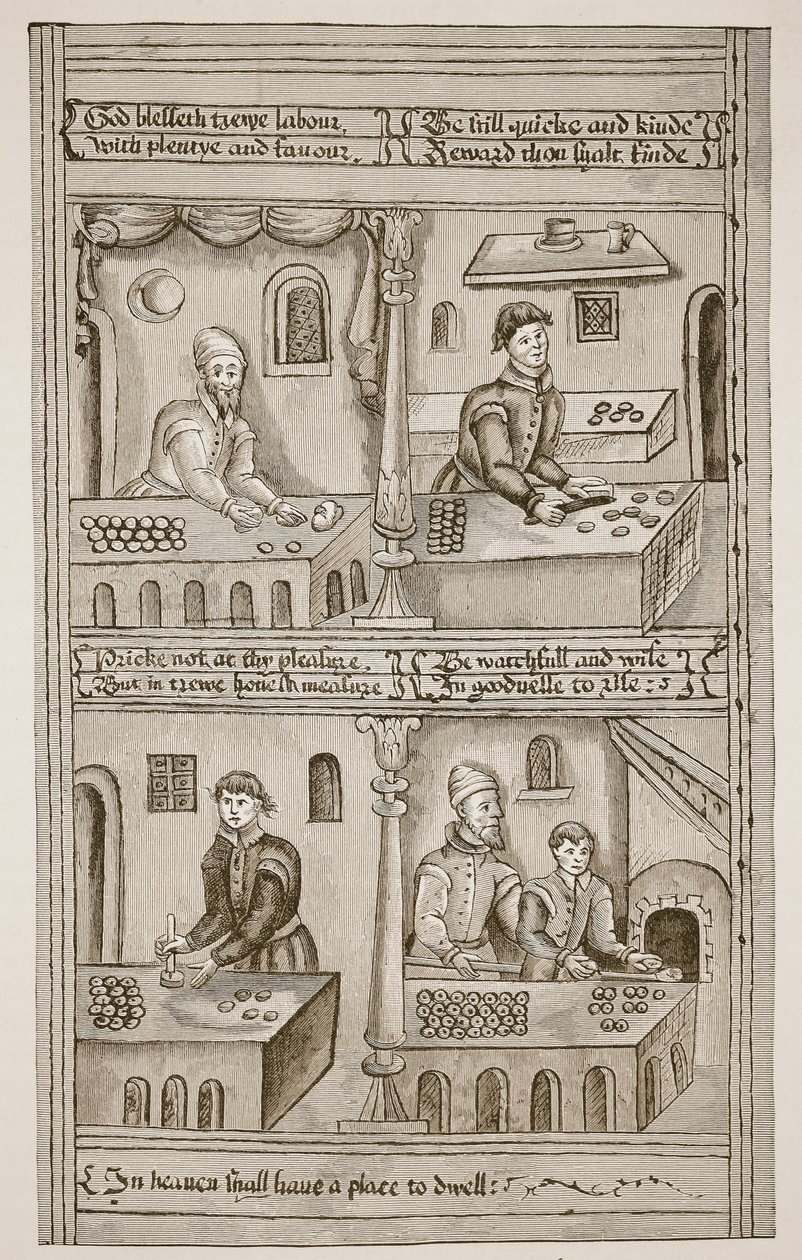 Bakkers van York, 1595-1596 door English School