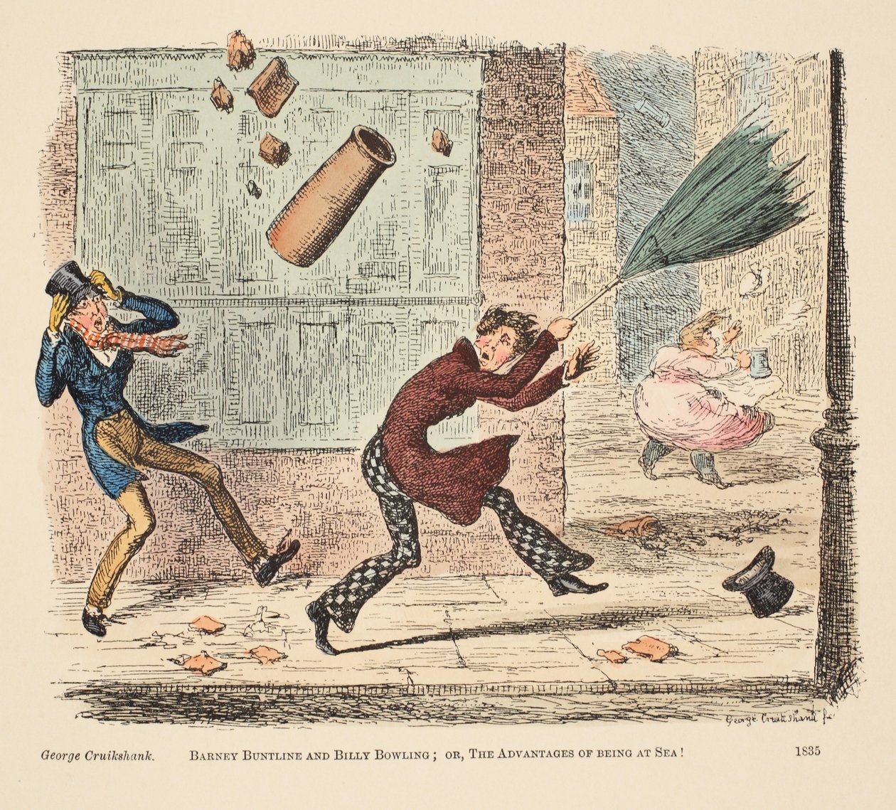 Barney Buntline en Billy Bowling; of, De voordelen van op zee zijn, uitgegeven 1835 door English School