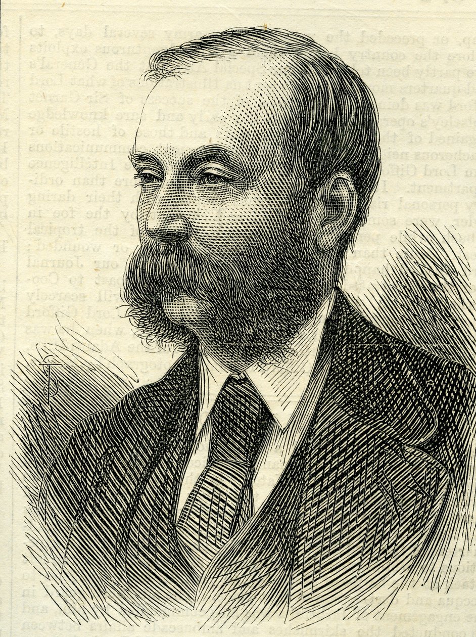 Brigadegeneraal, Sir Archibald Alison, 2e baronet (1826-1907) door English School