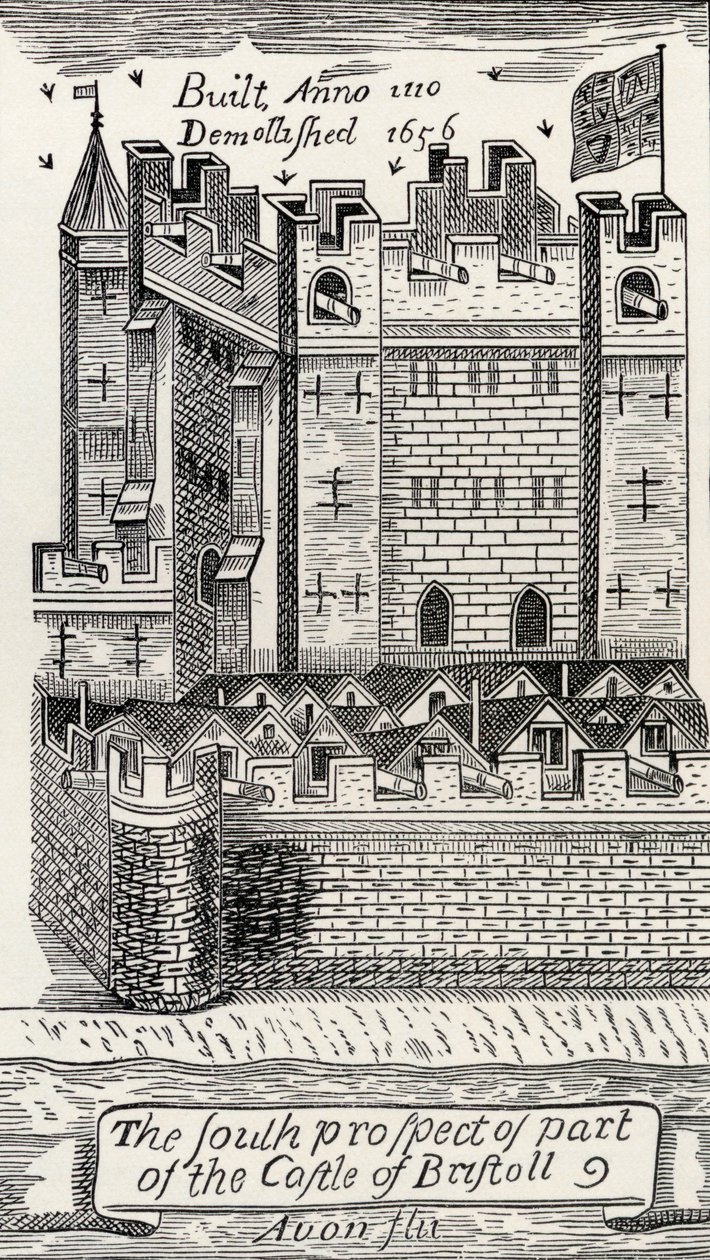 Bristol Castle, naar James Millerd