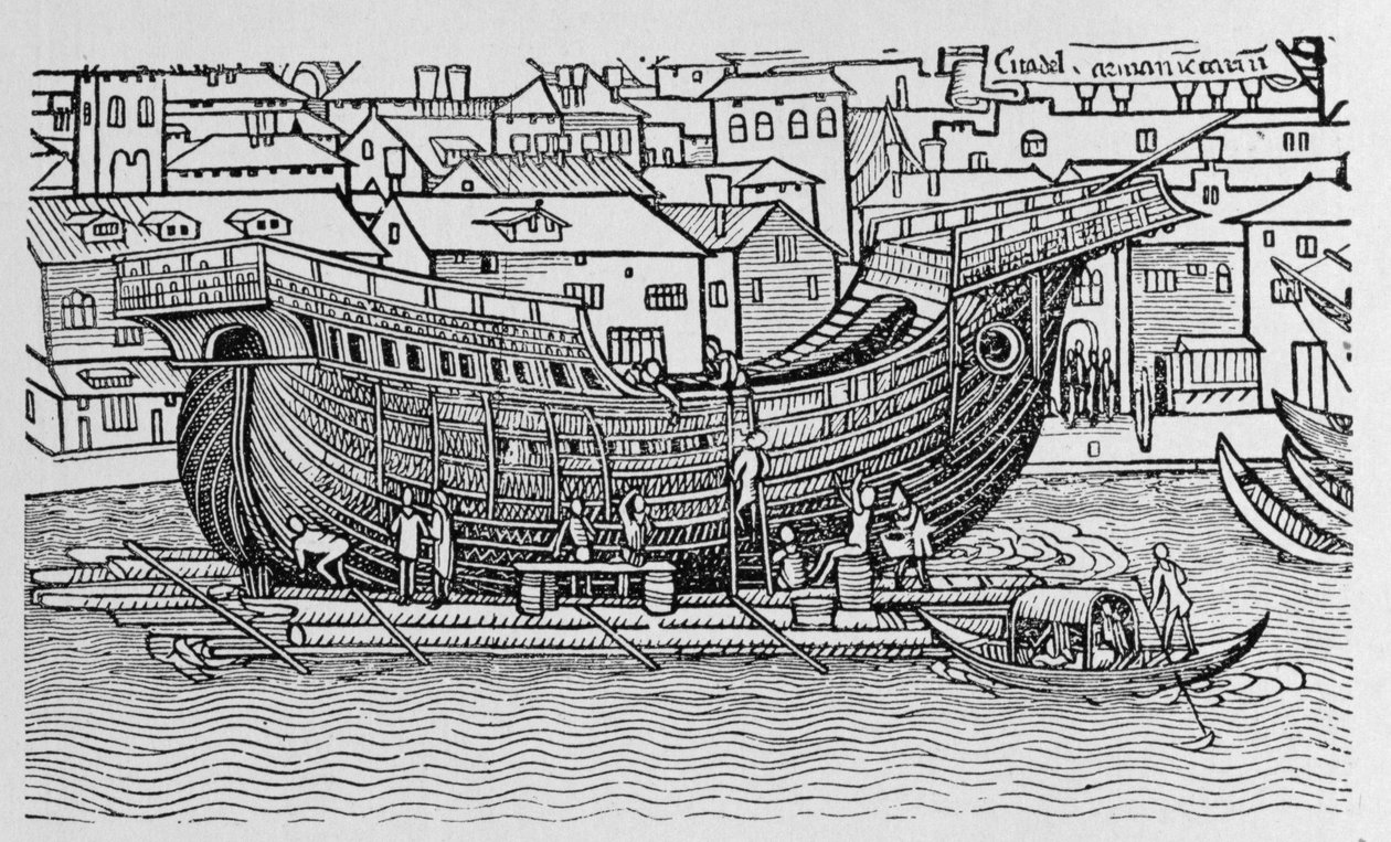 Een schip bouwen, uit 