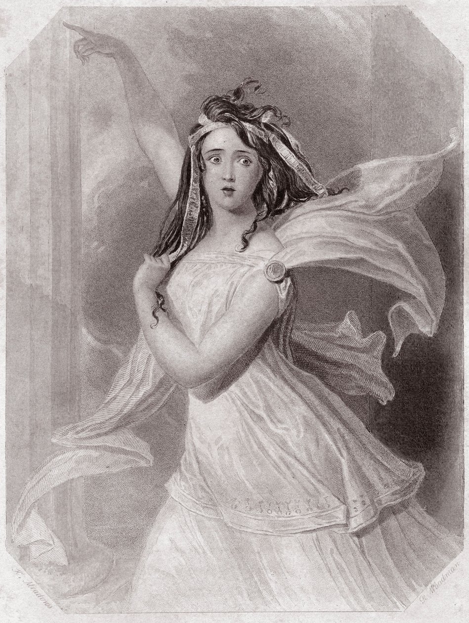 Cassandra (een profetes) (Troilus en Cressida) uit Shakespeare Women