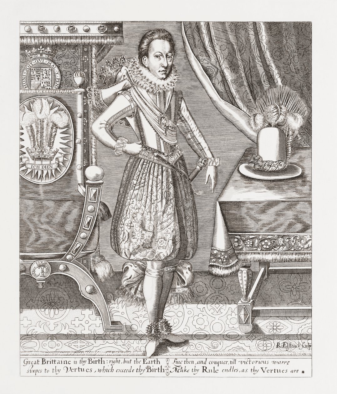 Karel I, Koning van Engeland, Schotland, Ierland, uit Woodburn