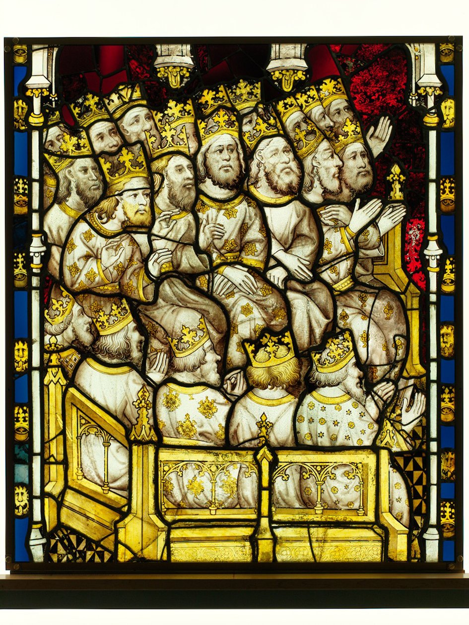 Geconserveerd gedeelte van het Grote Oostraam in York Minster: 