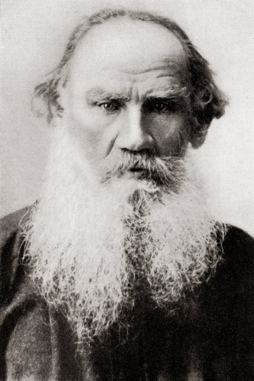 Graaf Lev Nikolajevitsj Tolstoj, alias Leo Tolstoj, uit Hutchinson