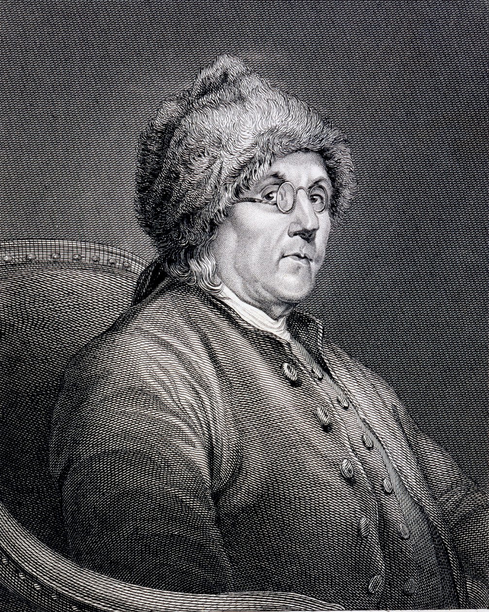 Dr. Benjamin Franklin door English School