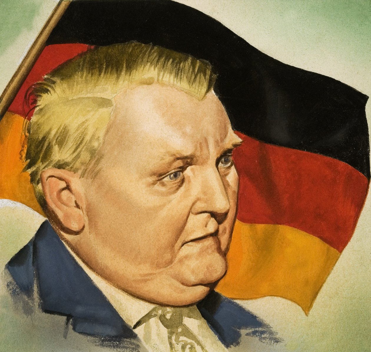 Dr. Ludwig Erhard door English School