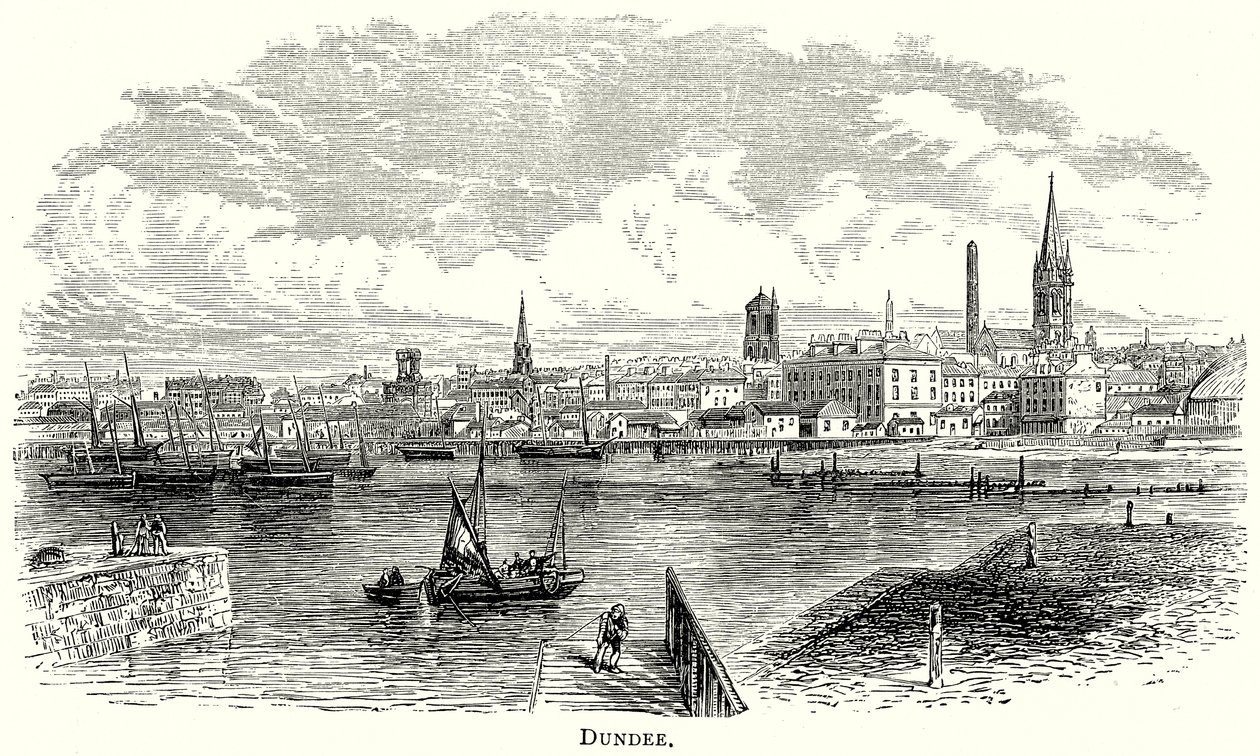 Dundee (engraving) door English School