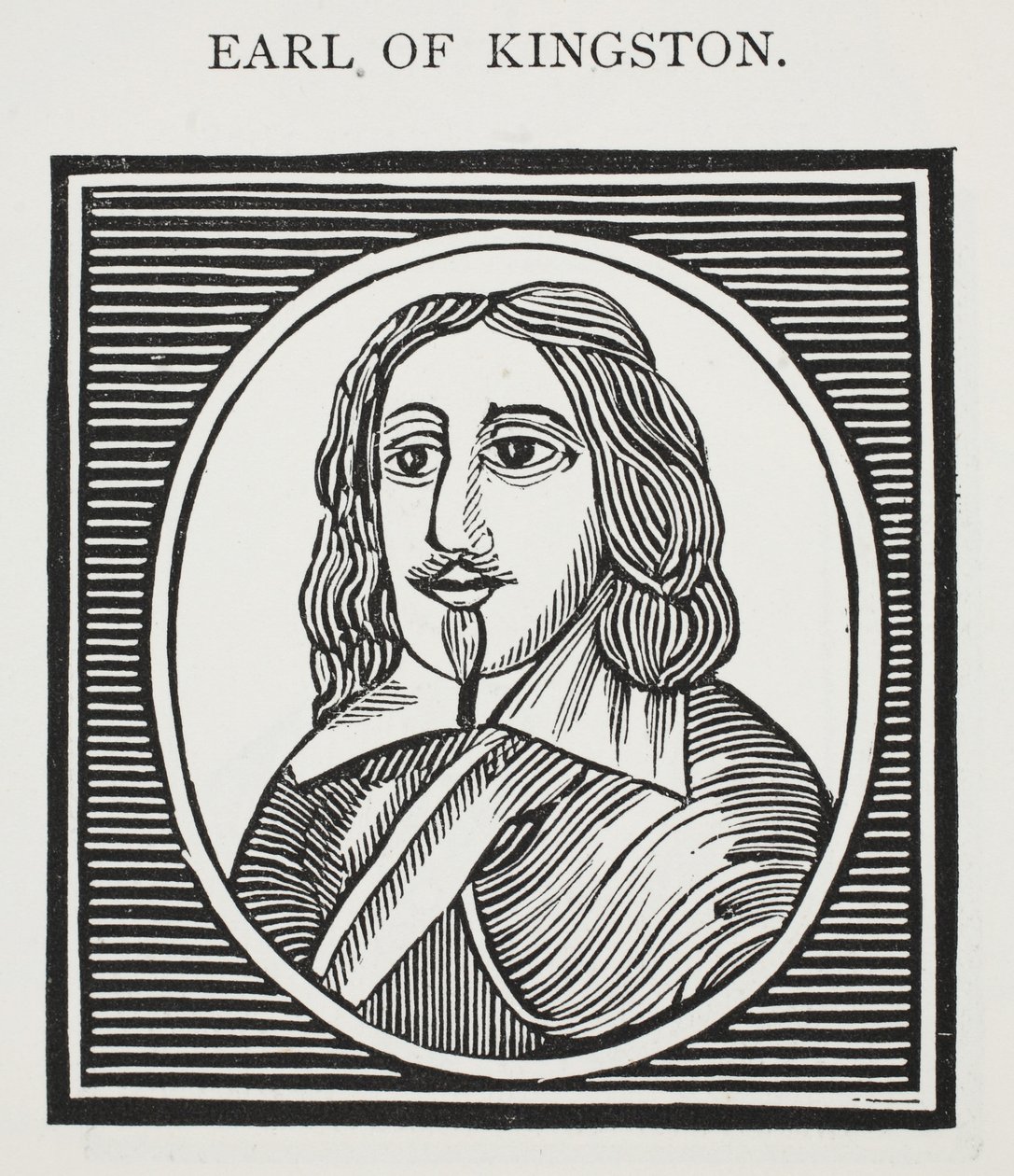 Graaf van Kingston (1600-80), illustratie uit Chap-books van de achttiende eeuw door John Ashton, uitgegeven 1882 door English School
