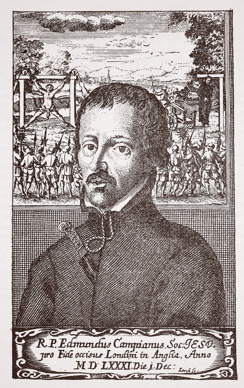 Edmund Campion door English School