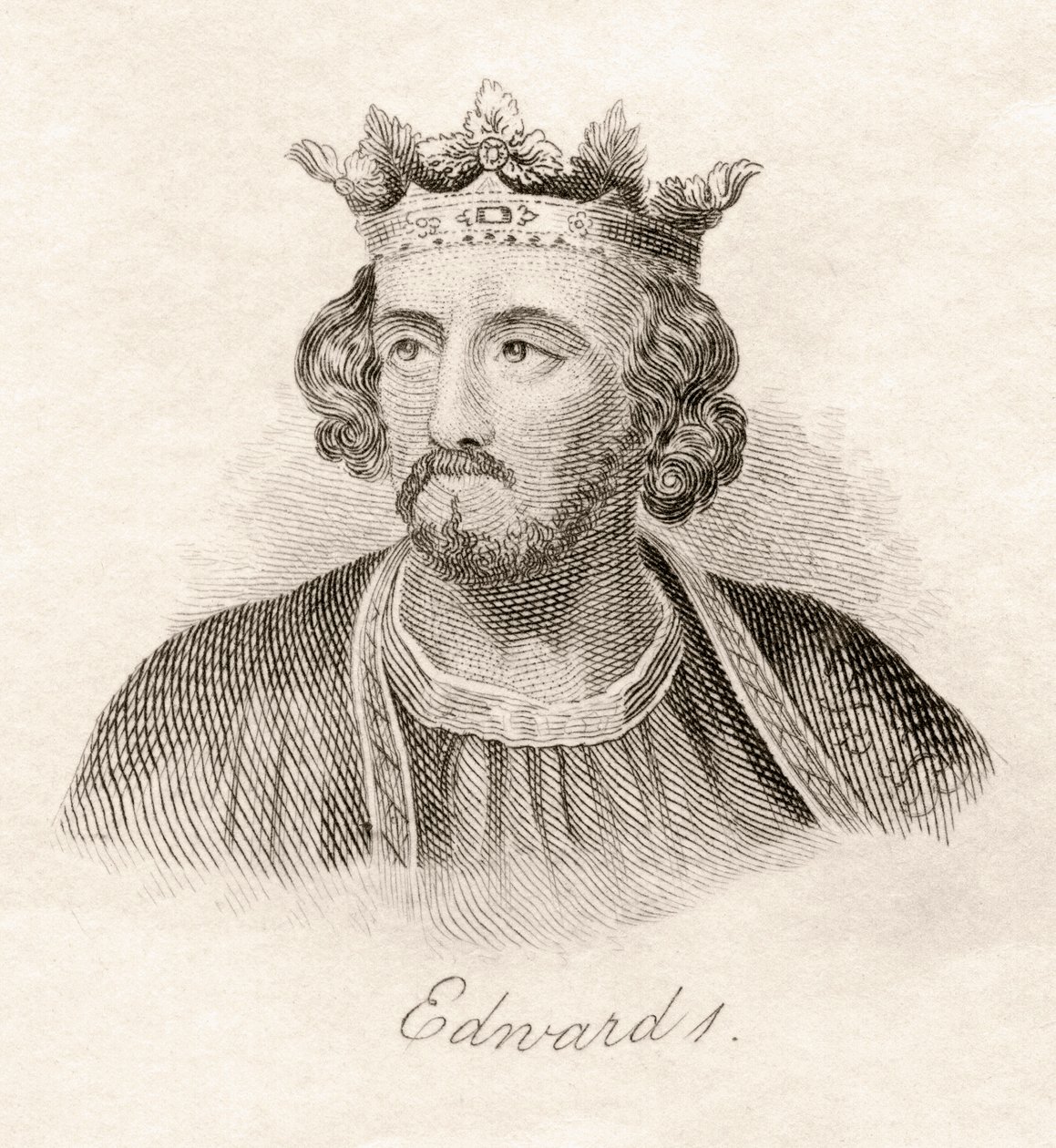 Edward I, uit 