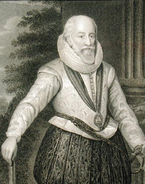 Edward Somerset, 4e graaf van Worcester (ca. 1553-1627), uit 