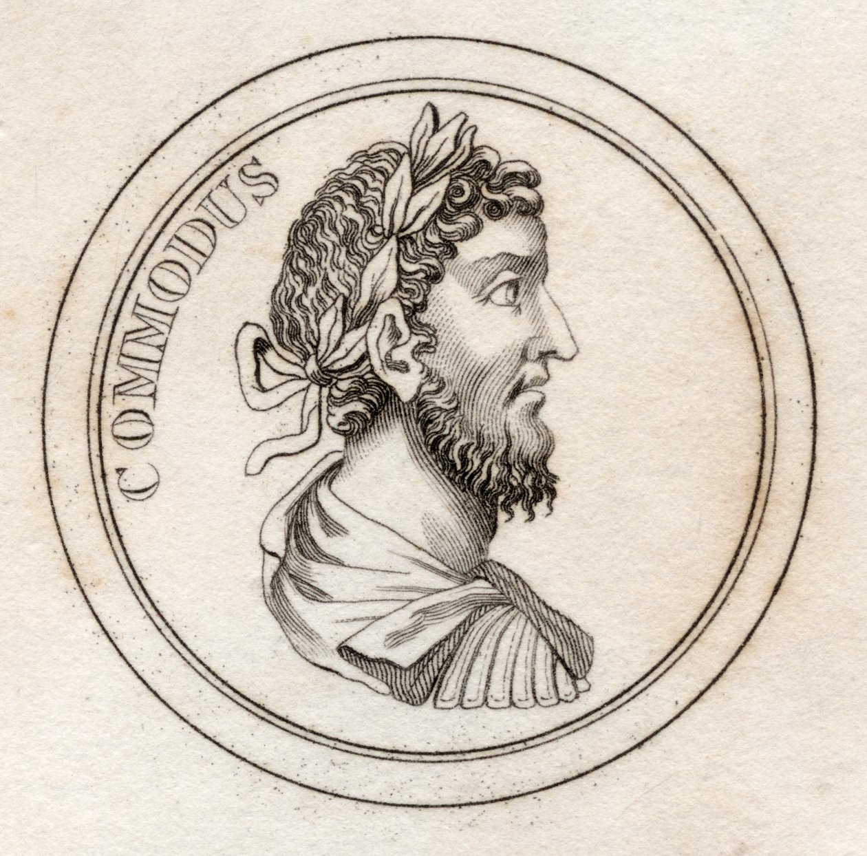 Keizer Commodus, uit 
