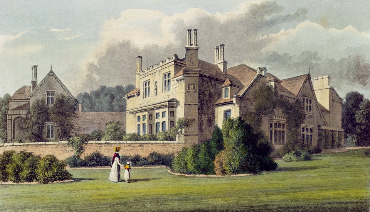 Endsleigh, uit Ackermanns Repository of Arts, 1823 door English School