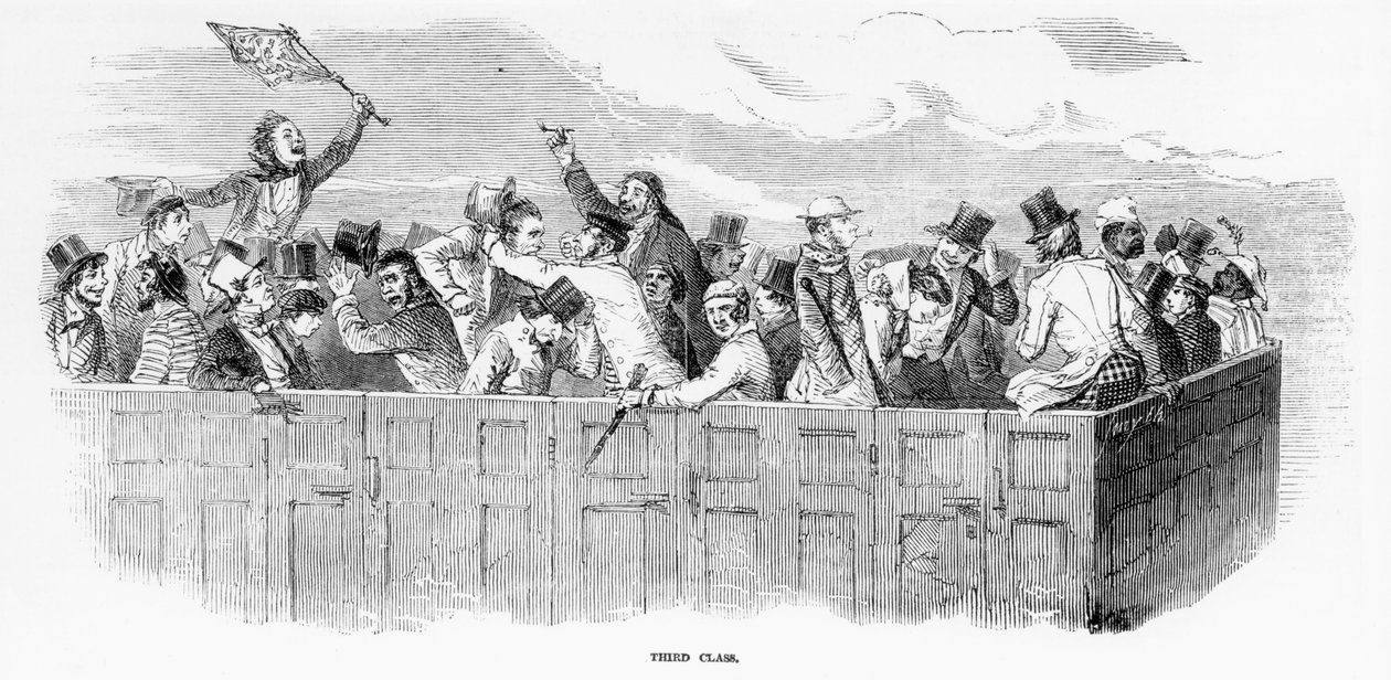 Epson Races 1847: De spoorweg - Derde klasse door English School