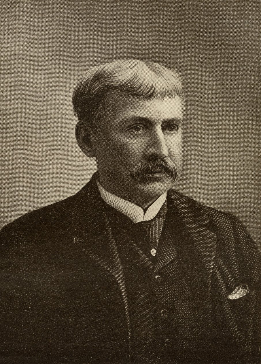 Francis Bret Harte (1839-1902) door English School