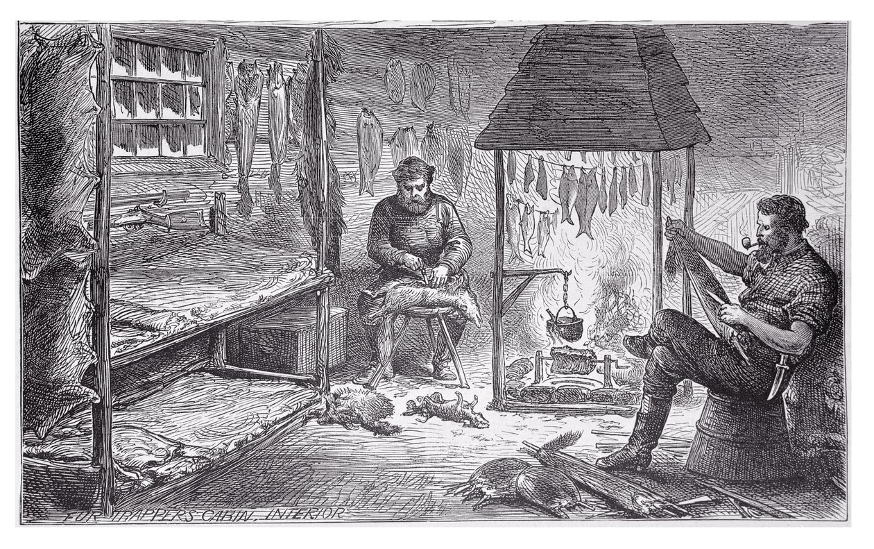 Bontjagers in Canada, 1880 door English School