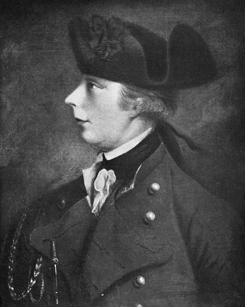 Generaal James Wolfe (afdrukken) door English School