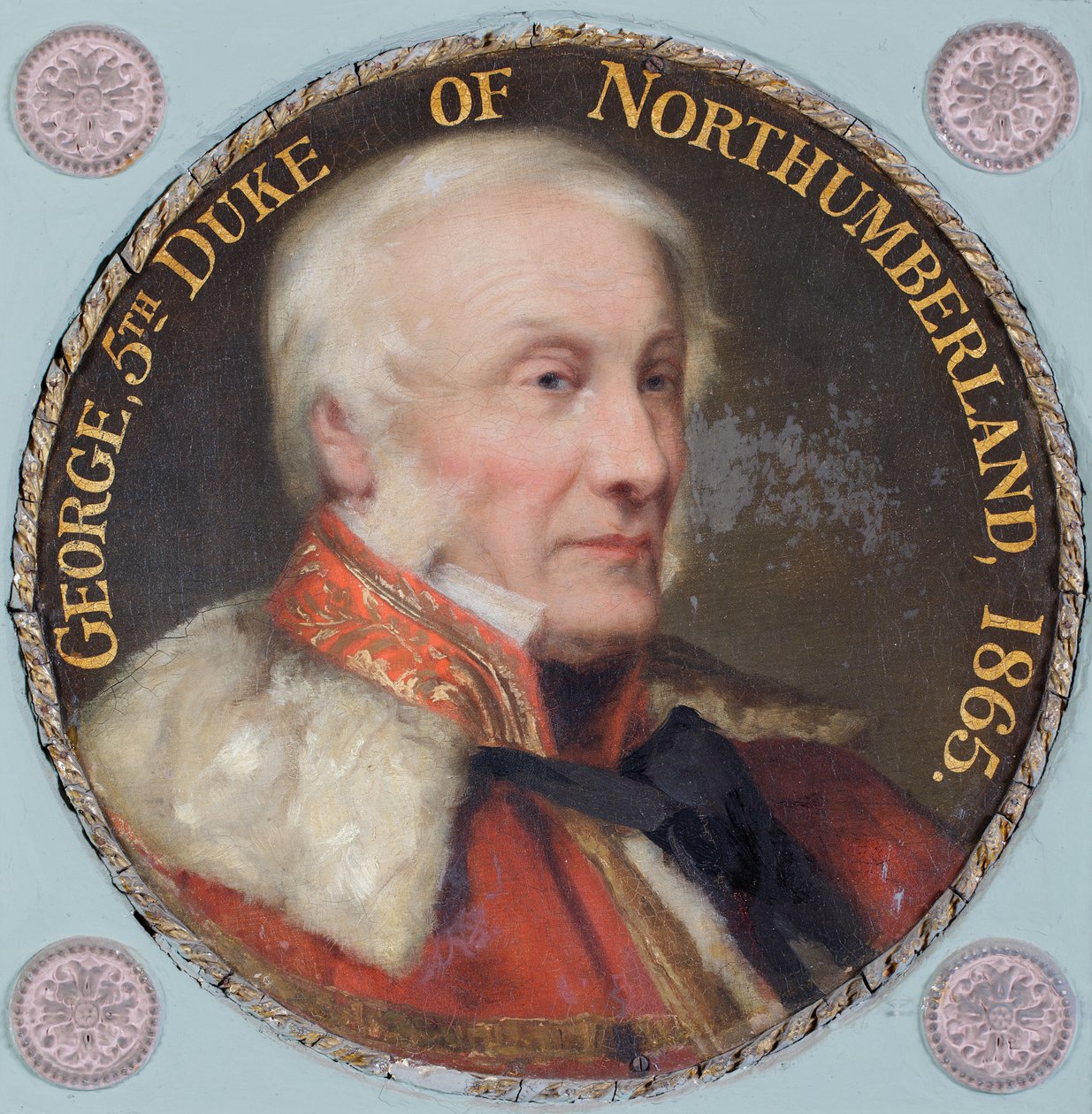 George, 5e hertog van Northumberland door English School