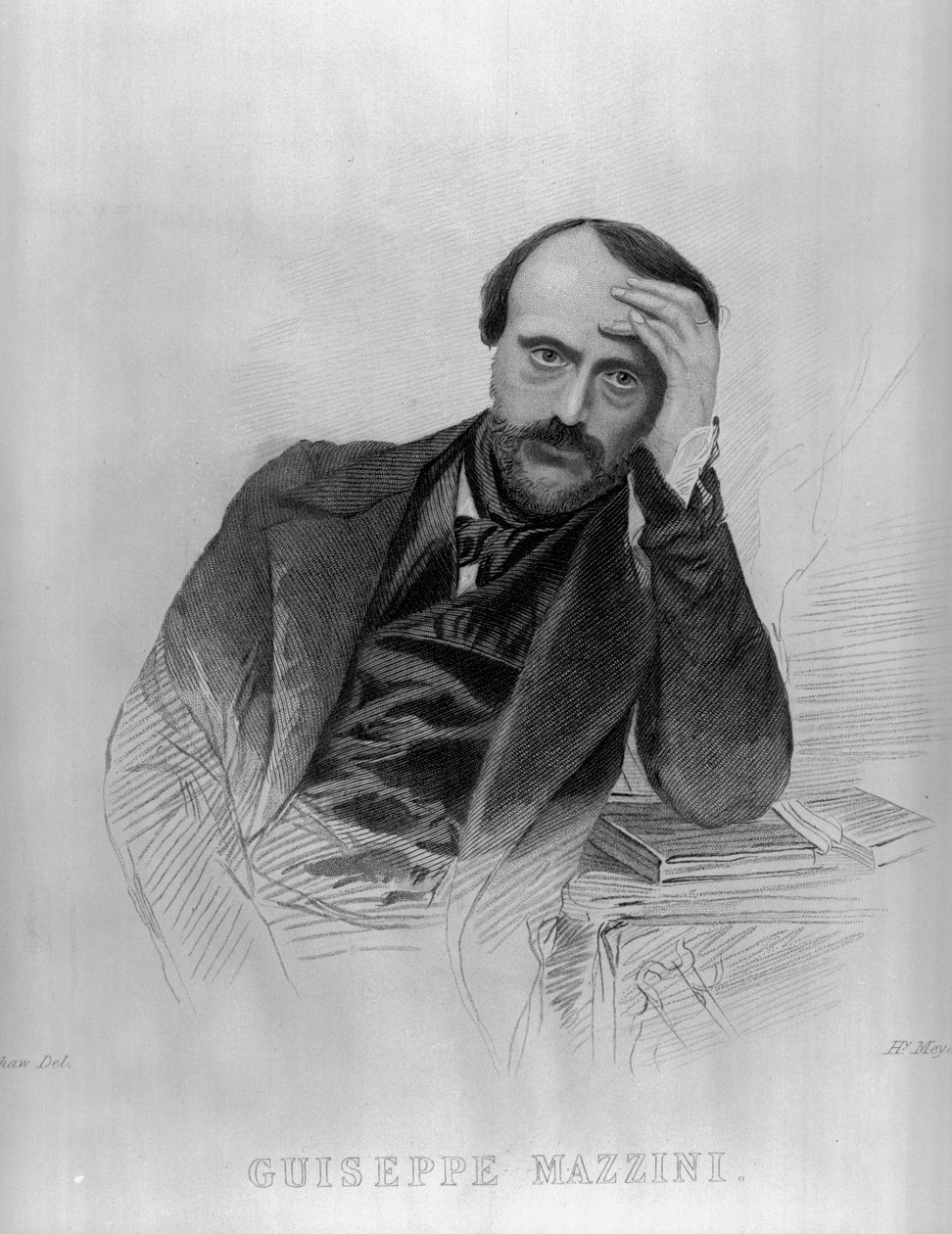Giuseppe Mazzini, uit 