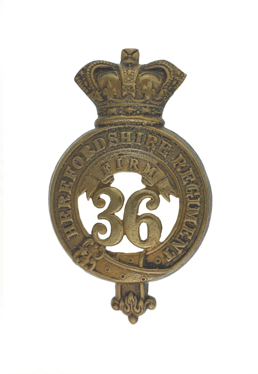 Glengarry badge door English School
