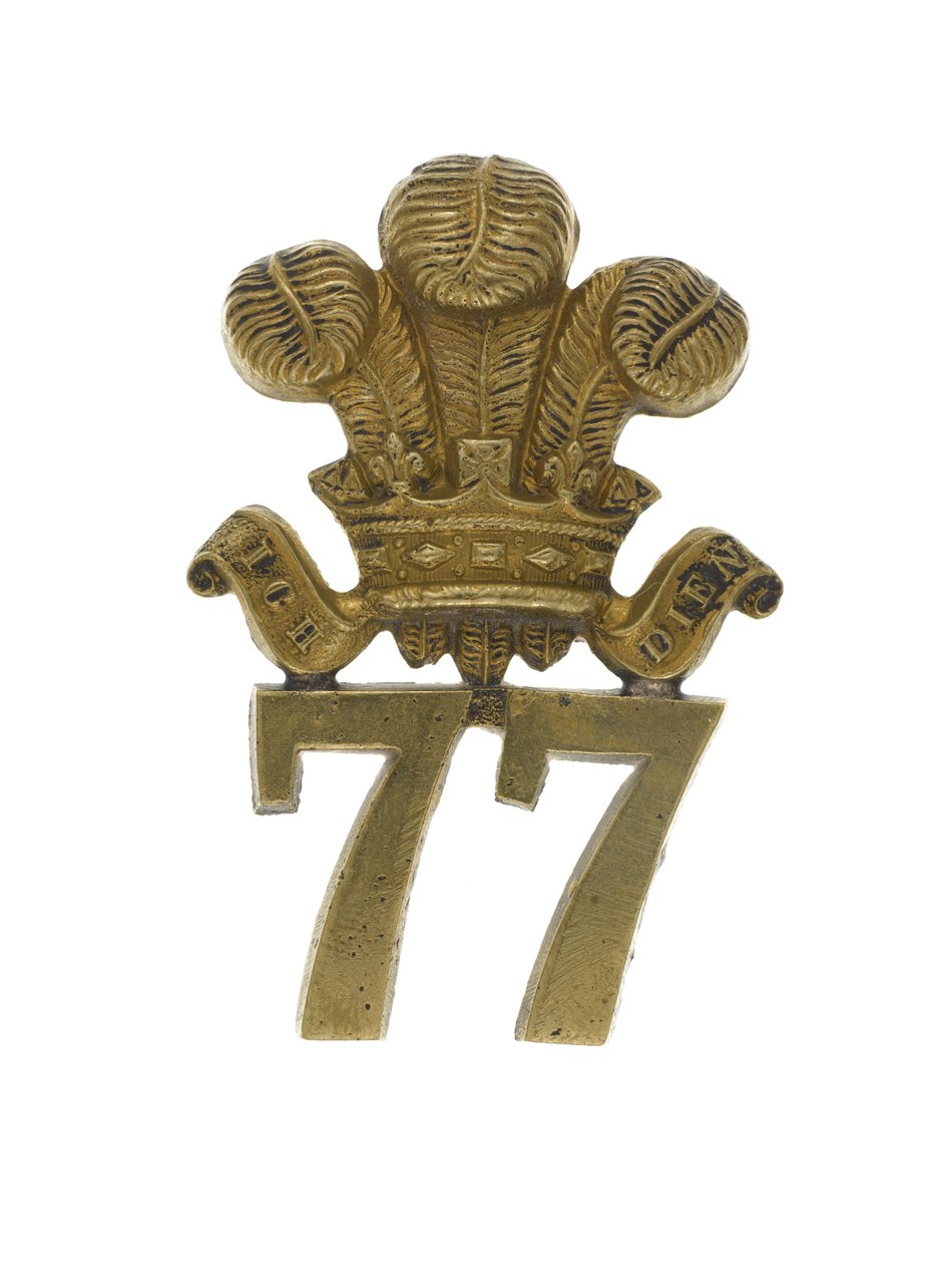 Glengarry badge door English School