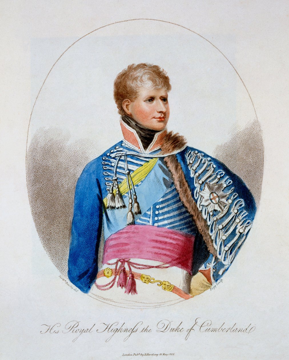 ZKH de Hertog van Cumberland, 1806 door English School