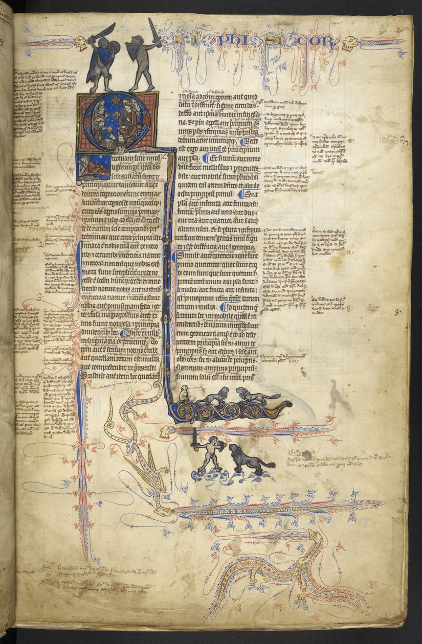 Aristoteles Physica, uit 