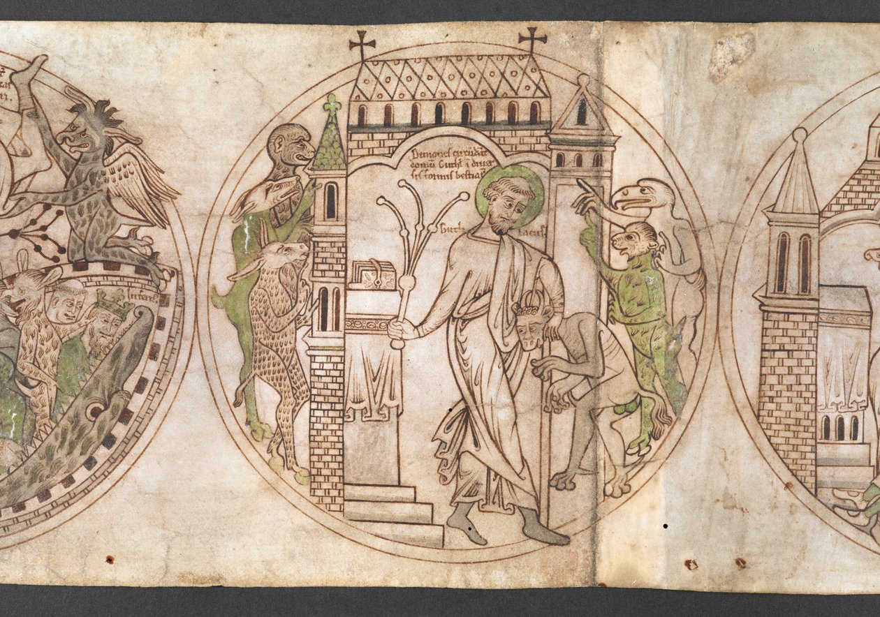 Harley Roll Y 6, Rondel 9, Rondel van St Guthlac (gelabeld 