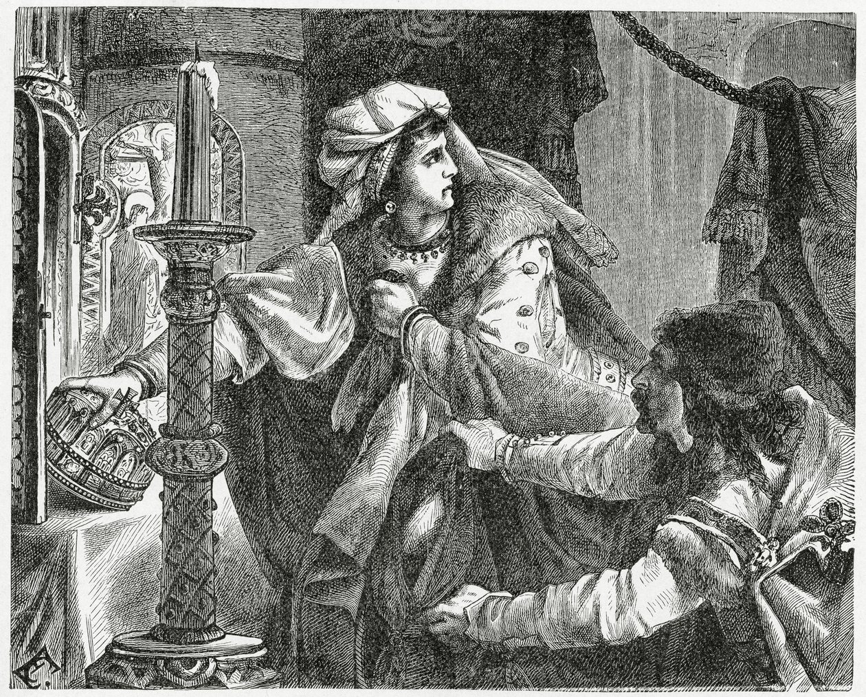 Helene Kottanerin steelt de kroon van Sint Stefanus in 1440 door English School