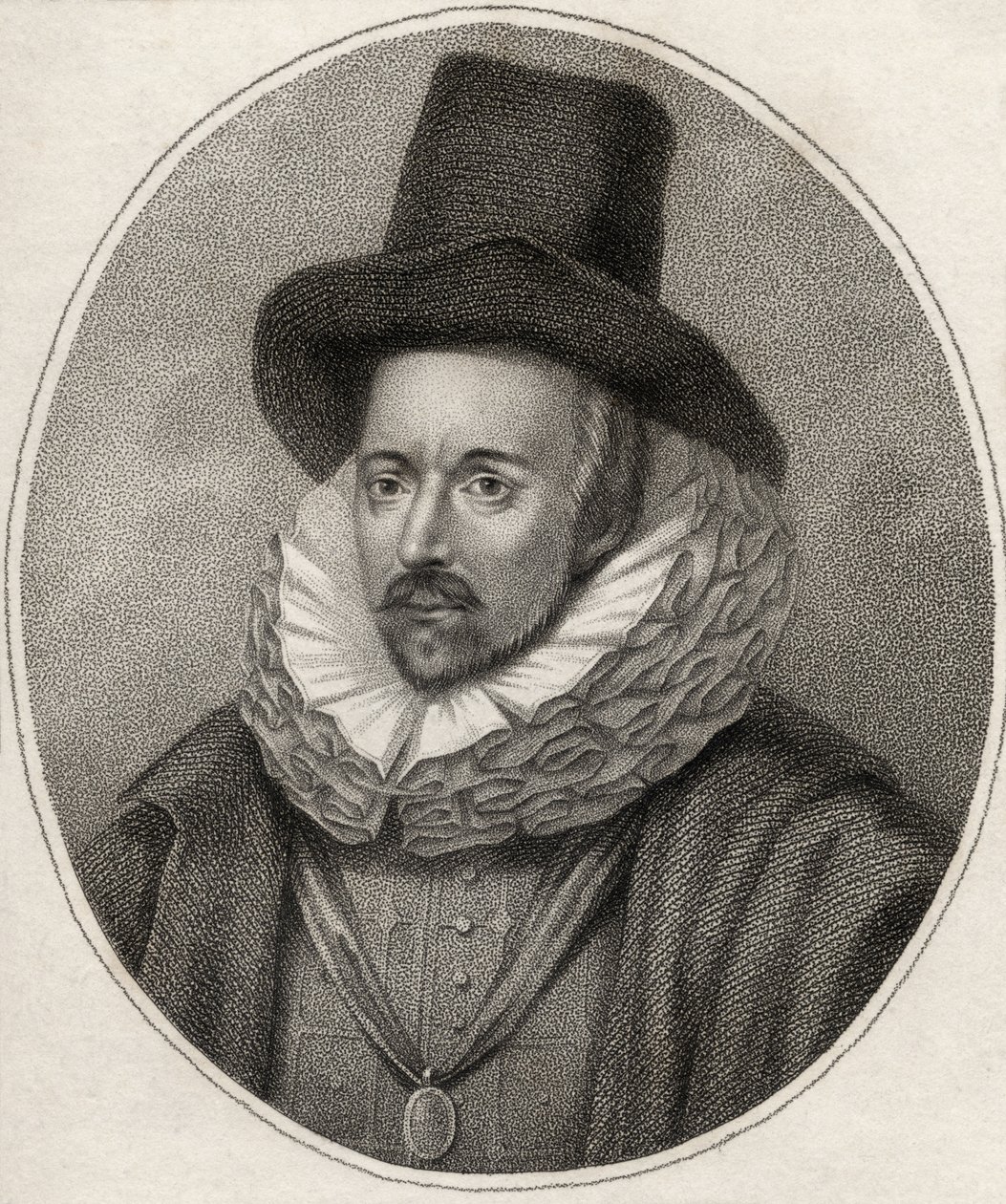 Henry Howard, gegraveerd door Bocquet, illustratie uit 
