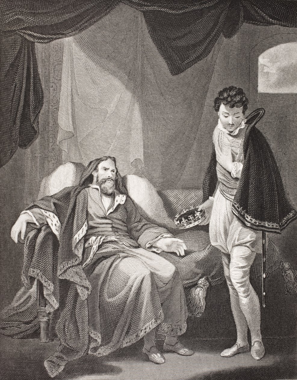 Hendrik IV berispt prins Hendrik, uit 