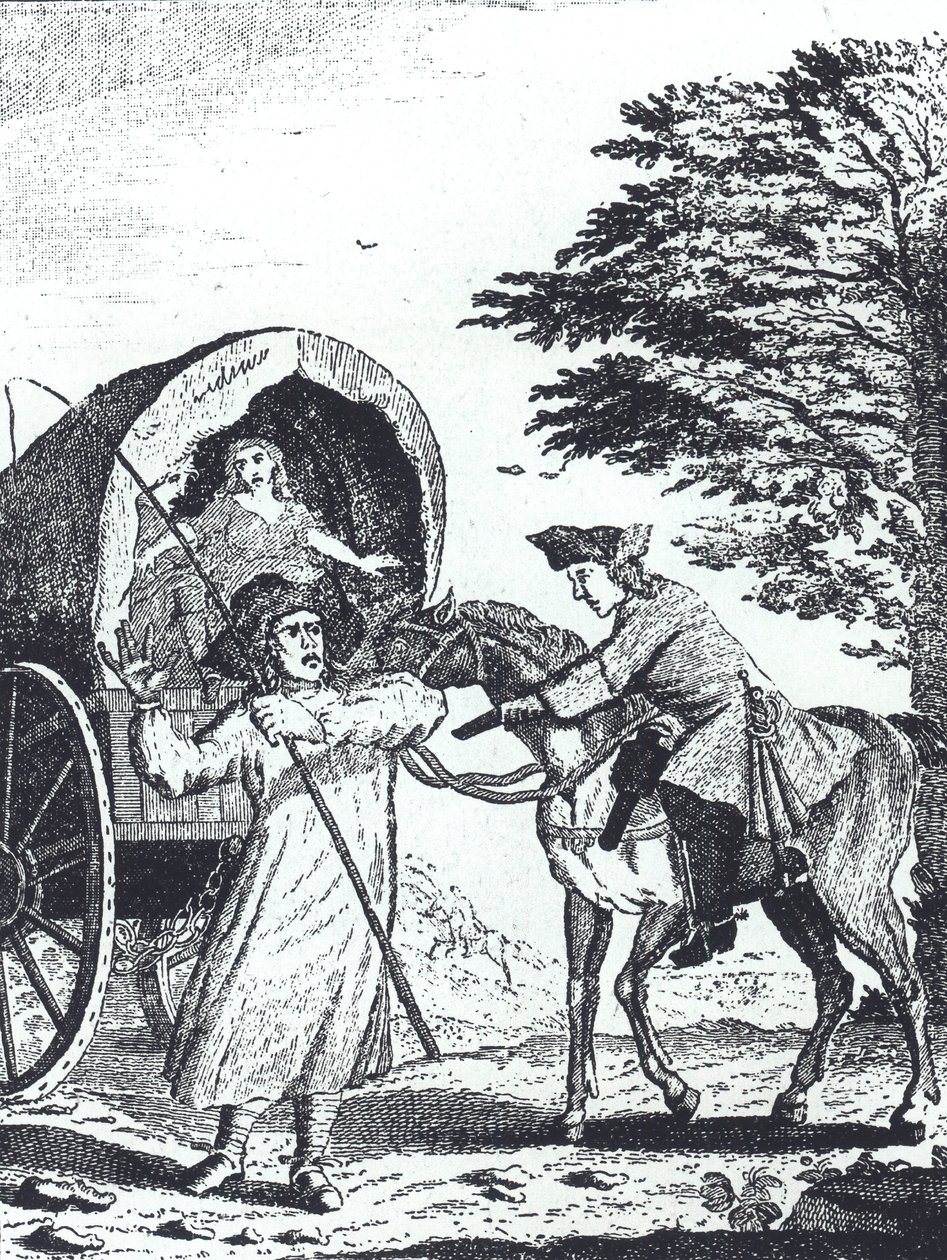 Snelwegrover John Cottington berooft een legerbetaalwagen op Shotover Hill door English School
