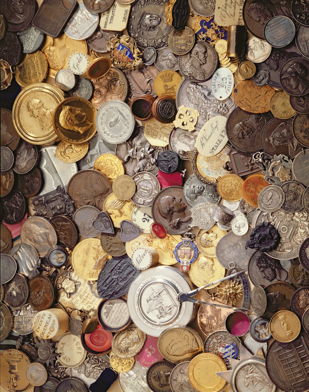 Historische medailles, munten en insignes, 1600-1900 door English School