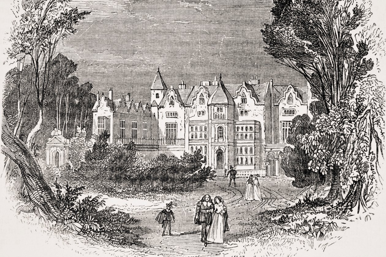 Holland House, Kensington, uit 