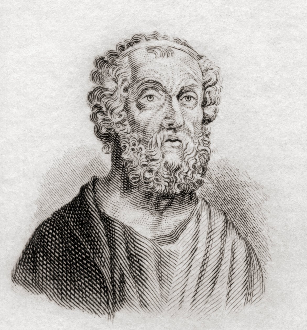 Homerus, 1825 door English School