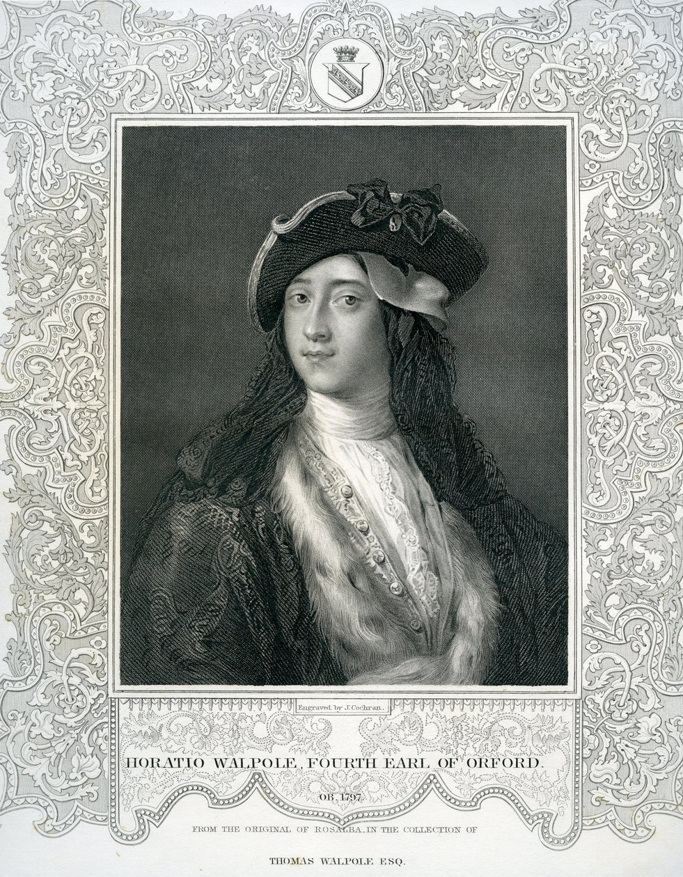 Horatio Walpole, Vierde Graaf van Orford door English School