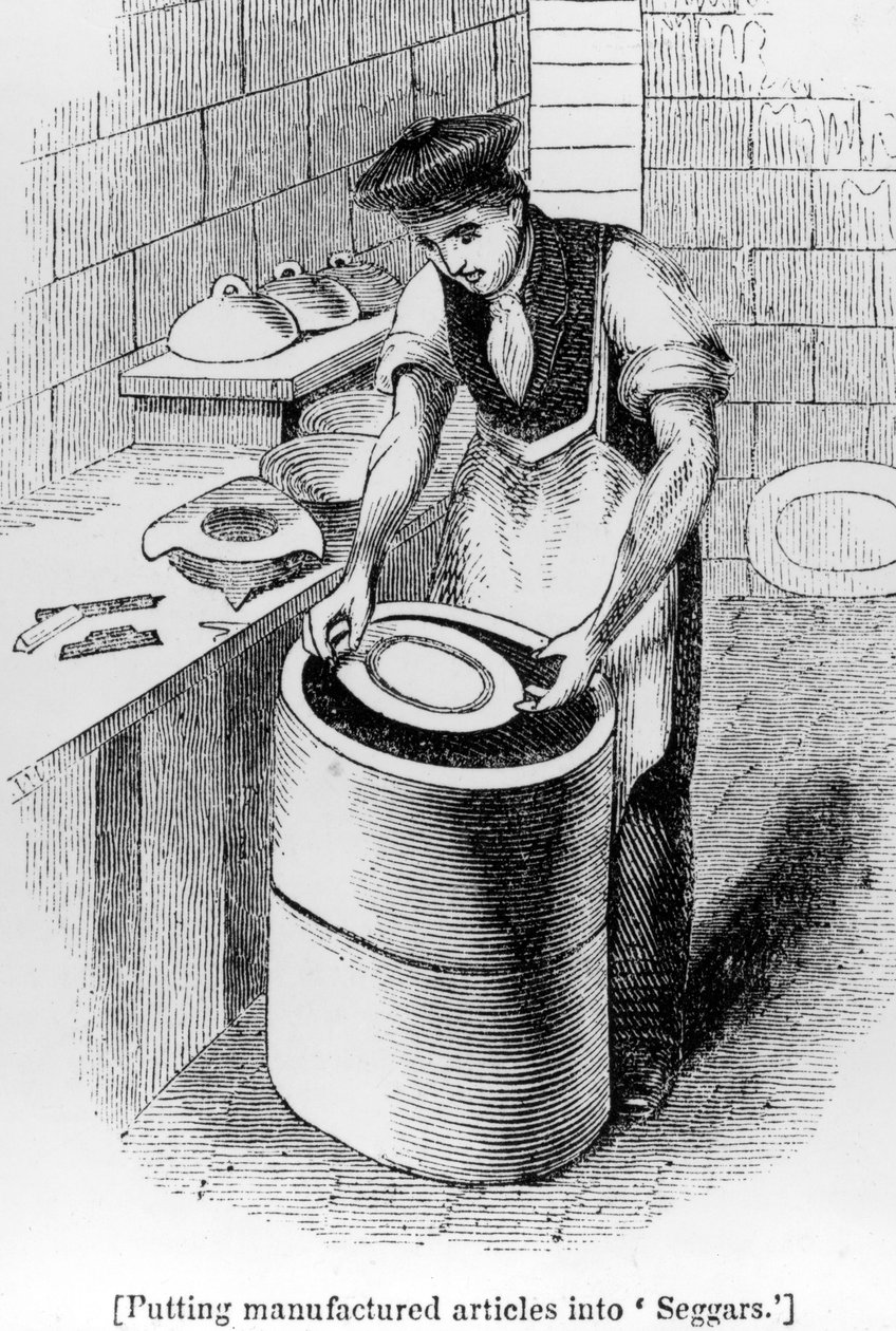 Illustratie uit Knights Pictorial Gallery of Arts, c.1850 door English School