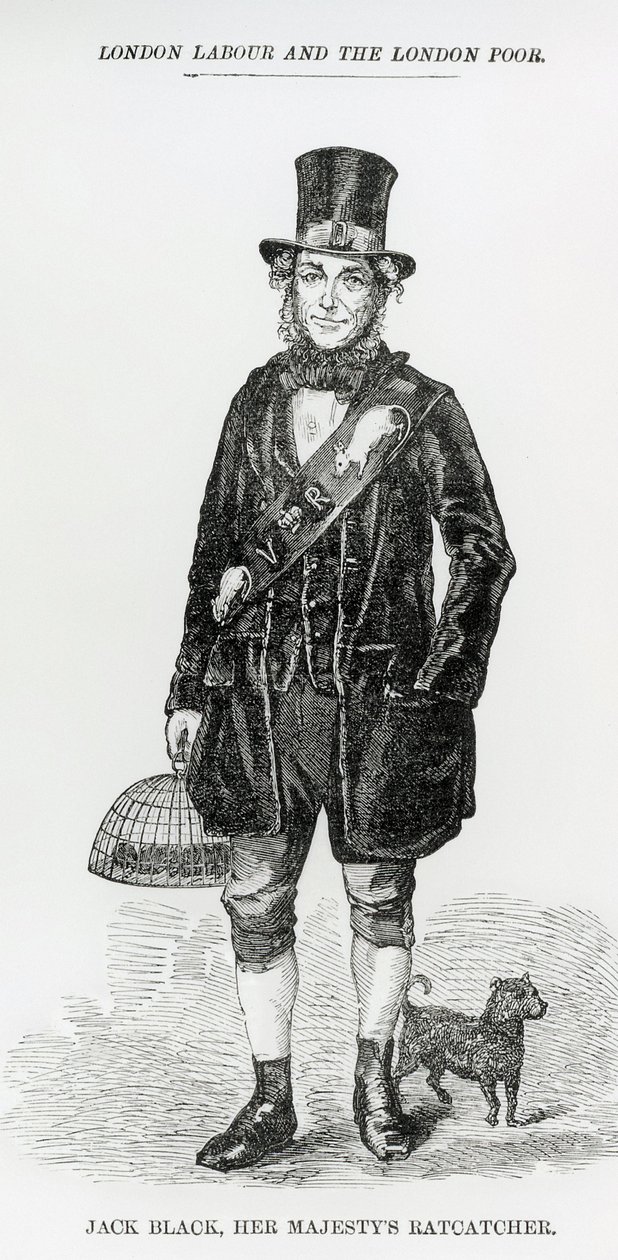Jack Black, Ratcatcher van Hare Majesteit, c.1840 door English School